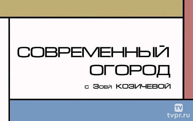 Современный огород