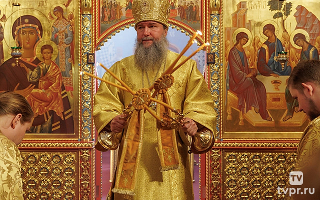 Слово митрополита Евгения в храме святителя Николая Чудотворца при Горном университете