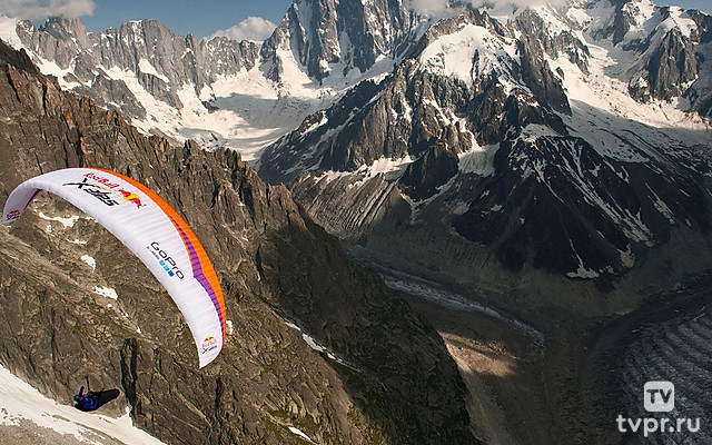 Через Альпы на параплане