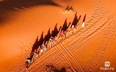 Африка с высоты птичьего полёта