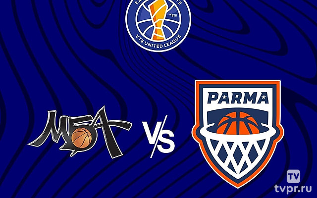 Баскетбол. Единая Лига ВТБ. МБА МАИ - ПАРМА