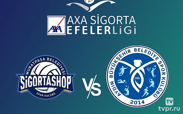 Волейбол. Чемпионат Турции. Женщины. Сигорта - Айдын