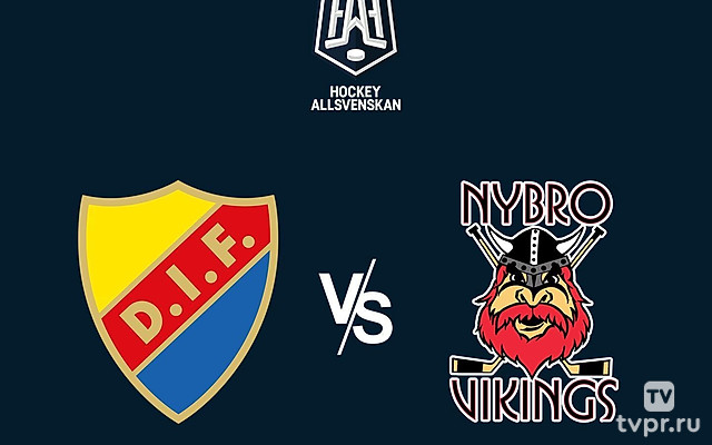 Хоккей Шведская Лига Оллсвенскан. Регулярный сезон 2024/25. Юргорден (Стокгольм) - Нюбро Вайкингз