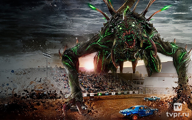 Деревенские против пришельцев