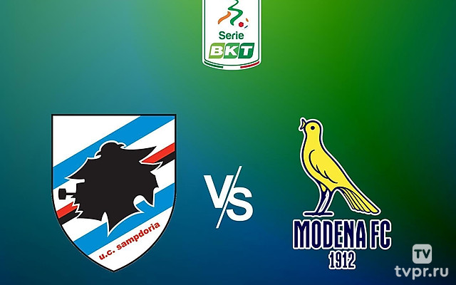 Сампдория - Модена. Серия Б. Сезон 24/25