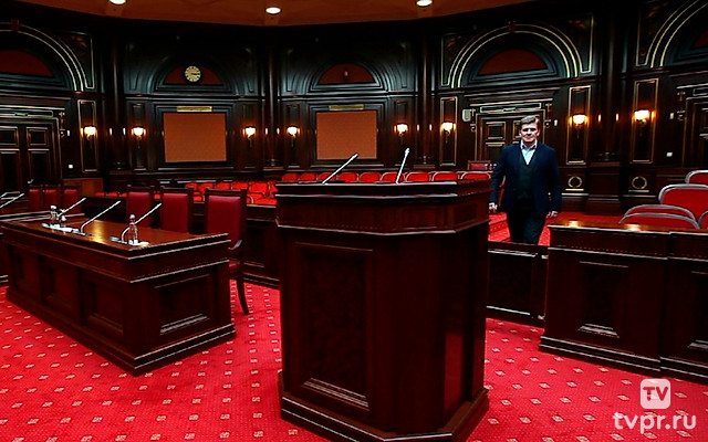 Исторические интерьеры Конституционного суда