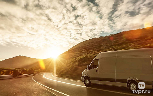 Фургон в горах