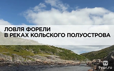 Ловля форели в реках Кольского полуострова
