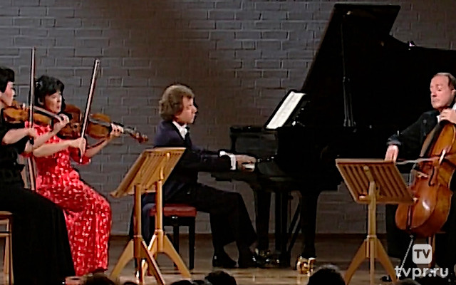 Брамс: Фортепианный квартет № 3 — Андраш Шифф, Юуко Сиокава, Набуко Имаи, Миклош Переньи