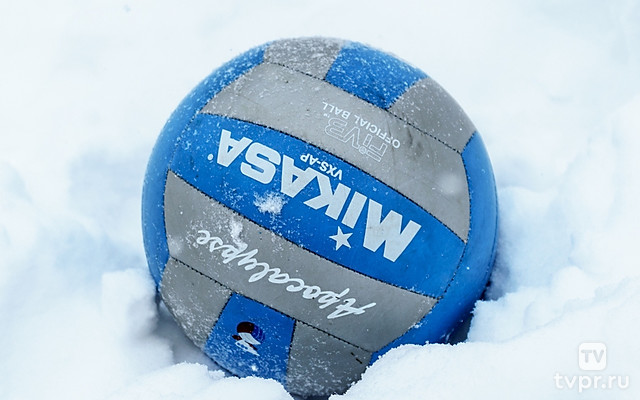 Волейбол на снегу. Чемпионат России. Мужчины. Матч за 3-е место. Трансляция из Нового Уренгоя