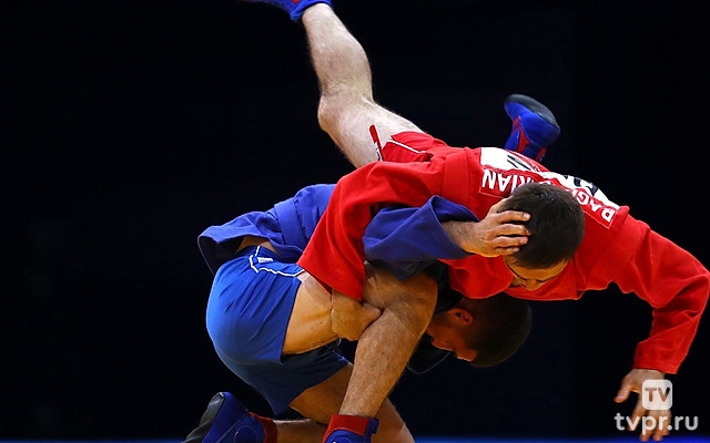 Самбо. Чемпионат России. Трансляция из Санкт-Петербурга