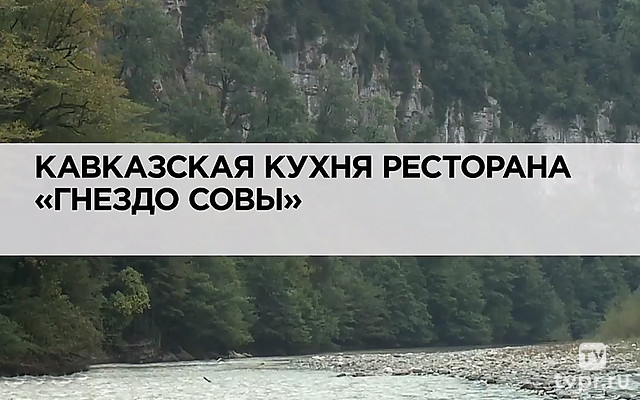 Кавказская кухня ресторана «Гнездо совы»