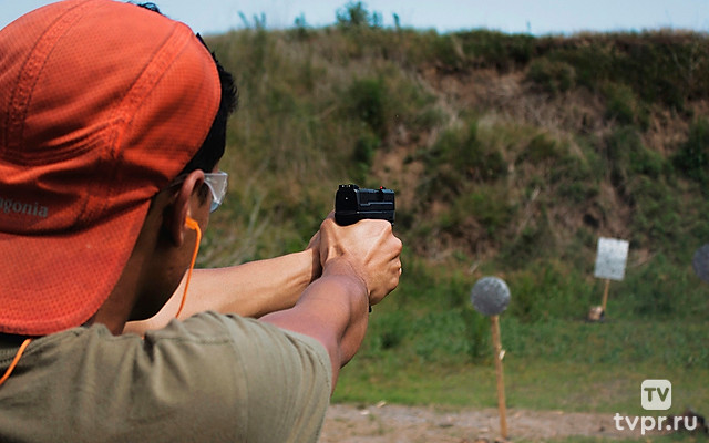 Стендовая стрельбьа. Первенство России. Трап. Смешанная пара