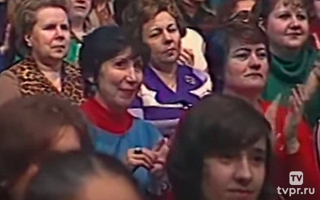 Встреча в концертной студии Останкино