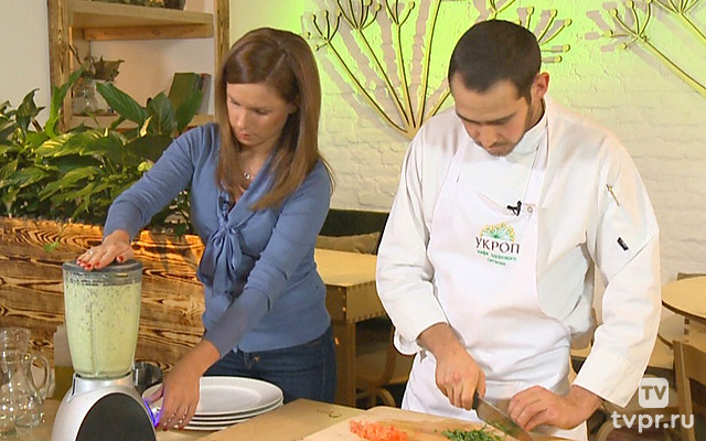 Обед в кафе «Укроп»