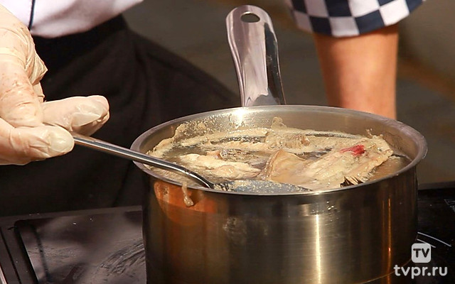 Обед из Ладожского судака