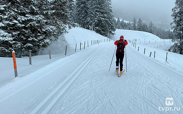 «SuperSkicross», международный чемпионат по лыжному суперкроссу, Швейцария