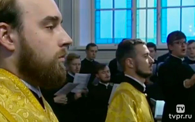 Божественная литургия из храма во имя апостола и евангелиста Иоанна Богослова Санкт-Петербургской духовной академии