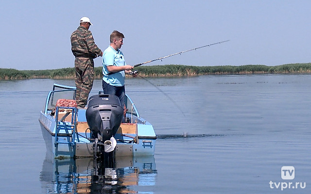 Летняя рыбалка в дельте Волги
