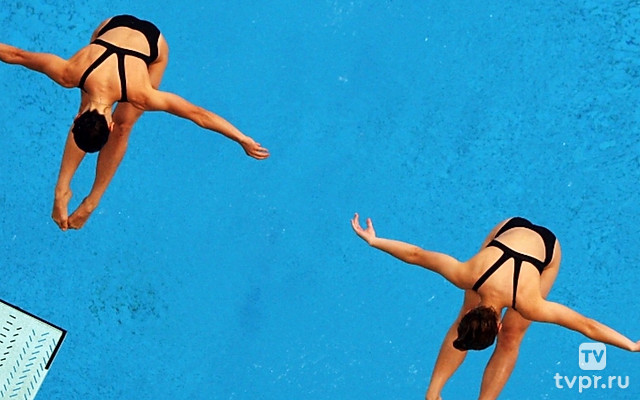 Прыжки в воду. Чемпионат России. Смешанные команды. Синхронные прыжки. Вышка. Трансляция из Екатеринбурга