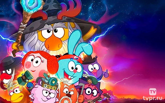 Смешарики снимают кино