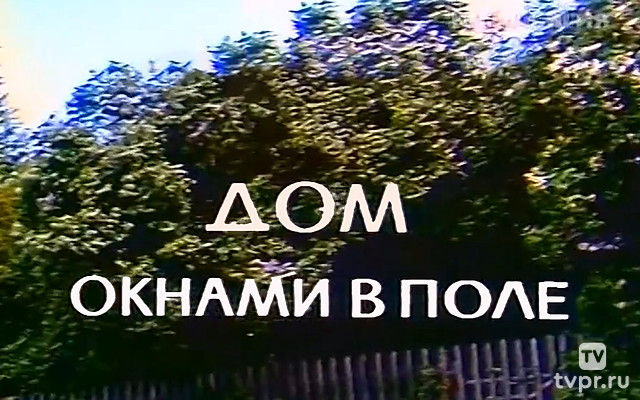 Дом окнами в поле