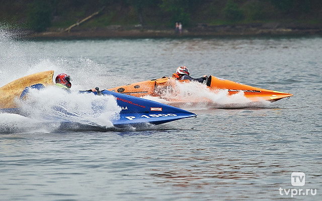 Аквабайк. Чемпионат мира в классе офшор. Трансляция из Италии