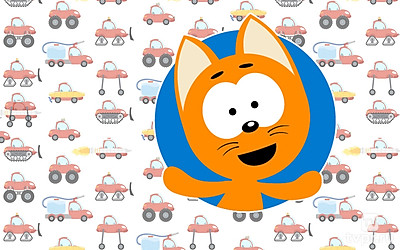 Котёнок и автомойка