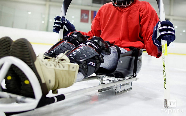 Следж-хоккей. «Герои нашего времени». Матч за 3-е место. Трансляция из Владивостока