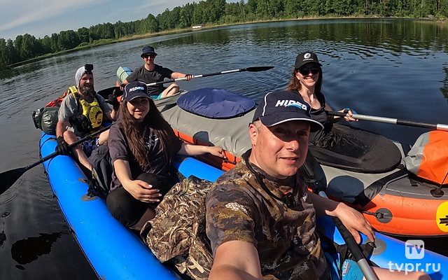 Сплав на байдарках - Лютые походники