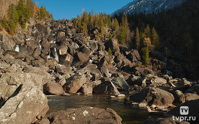 Водопад Учар