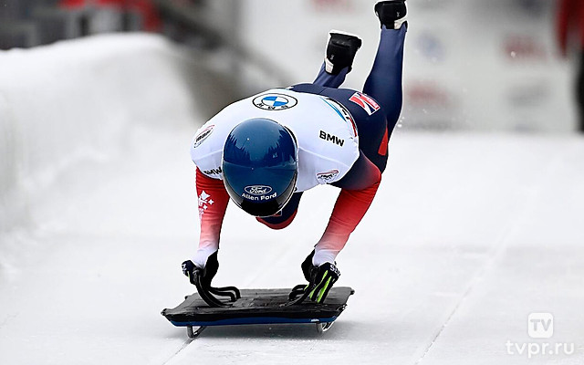 Скелетон. Кубок мира. Женщины. 1-я попытка. Трансляция из Латвии