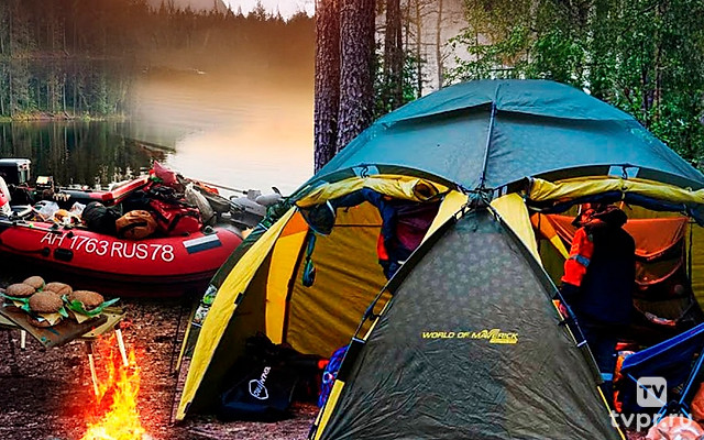 Кемпинг у реки