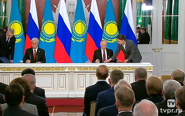 Государственный визит Президента Казахстана в Россию