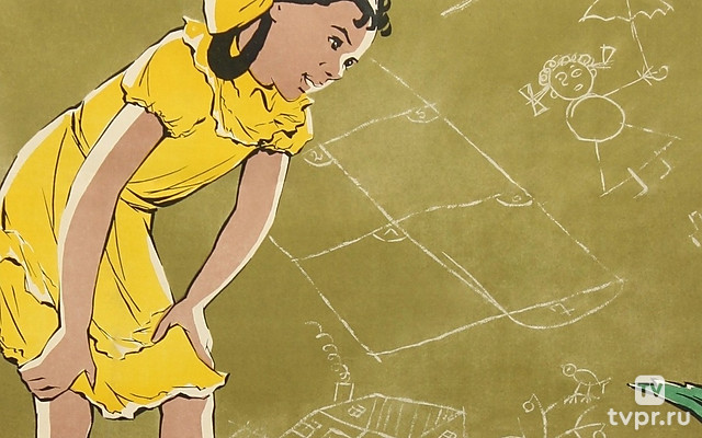 Девочка и крокодил