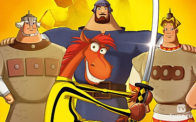 Три богатыря: Ход конём