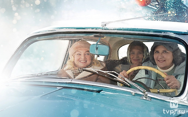 Старушки в снегах