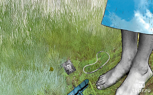 На траве двора