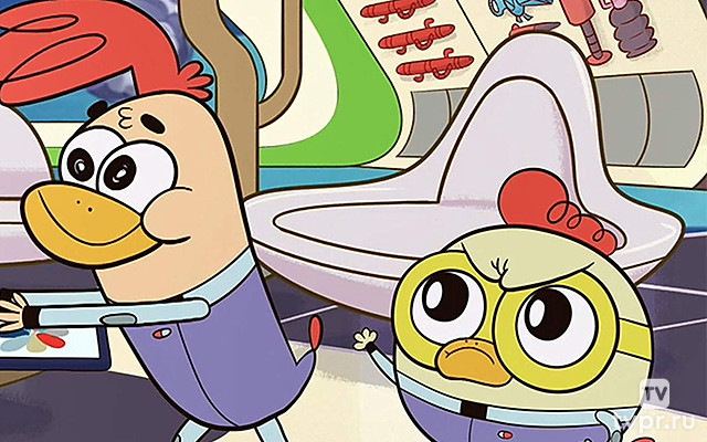 Космические цыплята в космосе