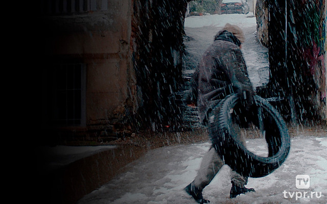 Снег в моём дворе