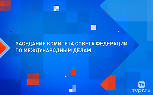 Заседание Комитета СФ по международным делам
