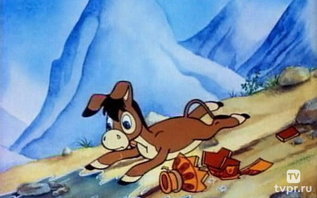 Как ослик грустью заболел