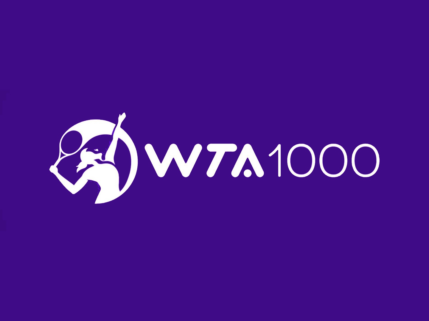 Эфир 1000. WTA logo. WTA logo net.