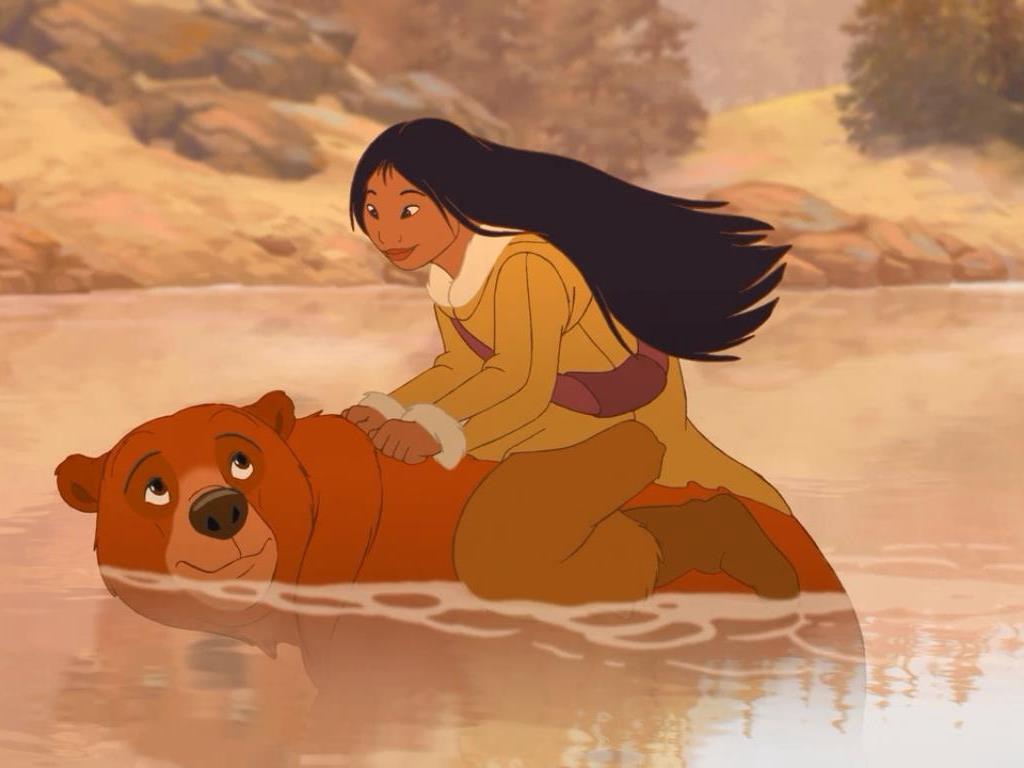 Братец медвежонок 2. Братец Медвежонок 2 Кенай. Подруга Кенаи. Brother Bear Kenai and Nita-эротика.