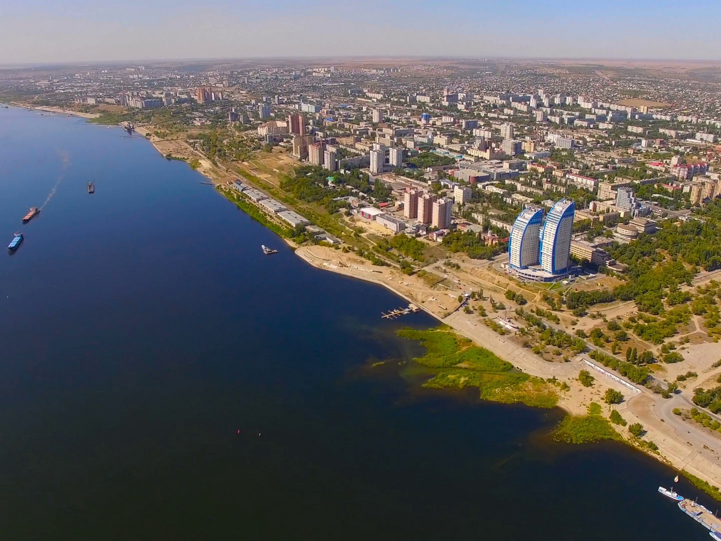 Река Волга Волгоград
