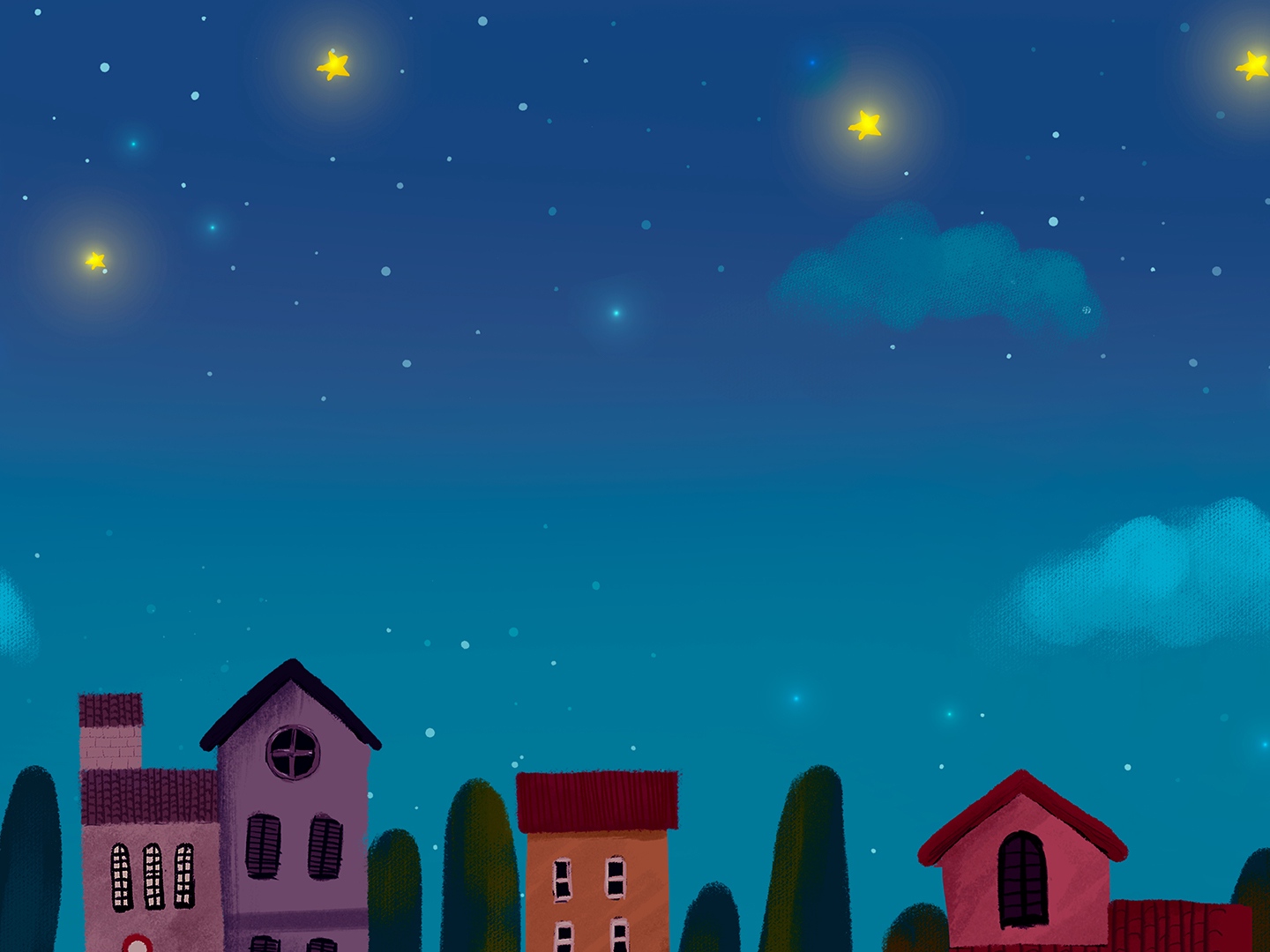 Мультяшная ночь картинки. Ночь дети дом. Ночное небо мультяшное. Ночное небо мультяшное с домом. Мультяшный город ночью.