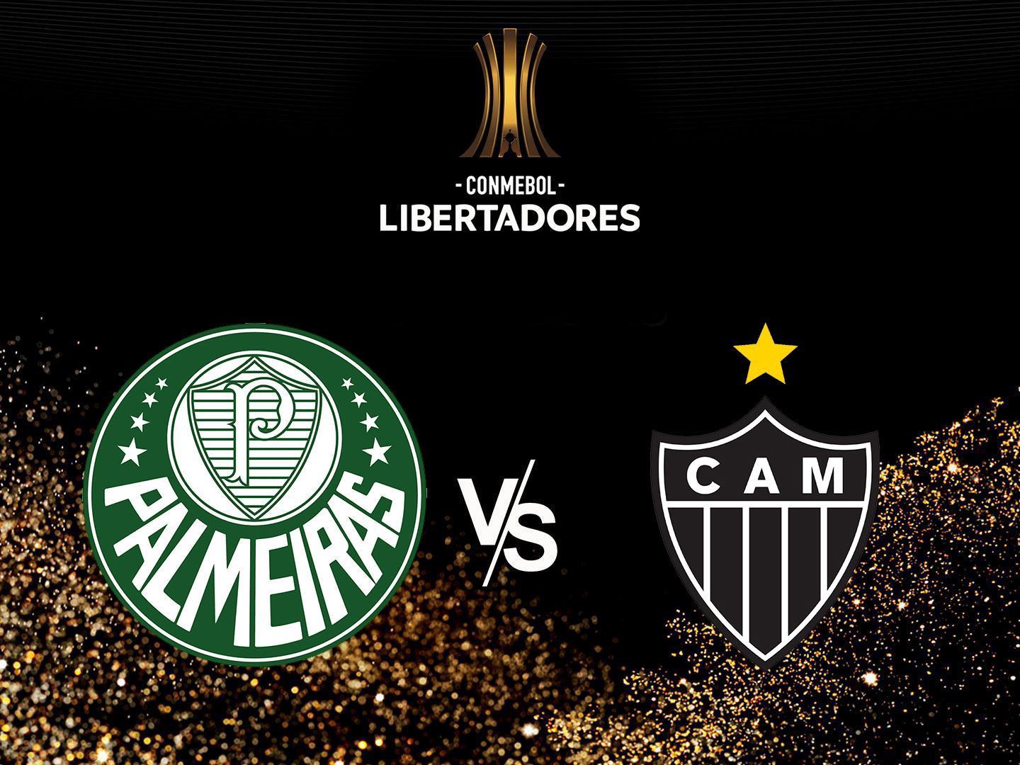 Палмейрас - Атлетико Минейро. Copa Libertadores фон обои. Wallpaper Atletico Mineiro.